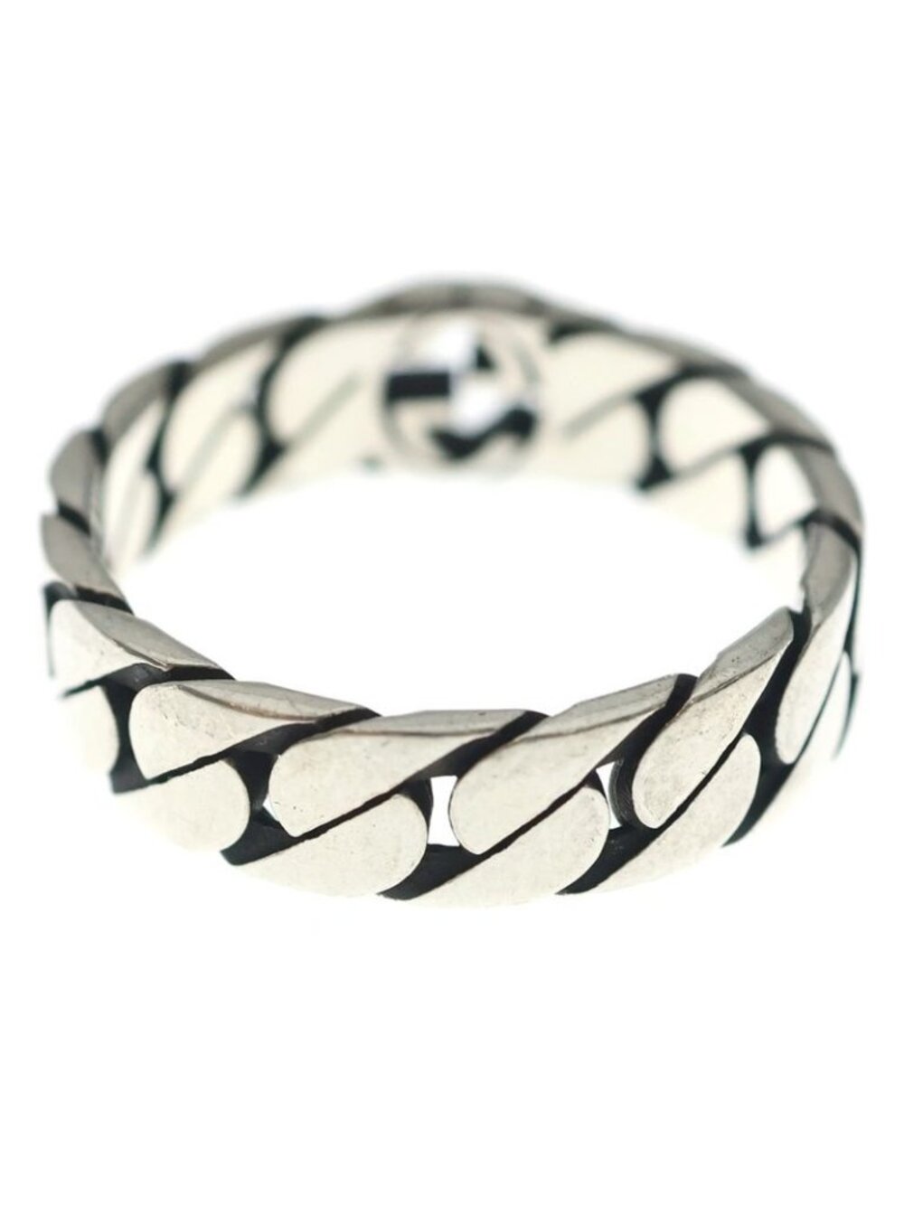 Gucci Interlocking Wide Ring Silver - Picture 2 of 7